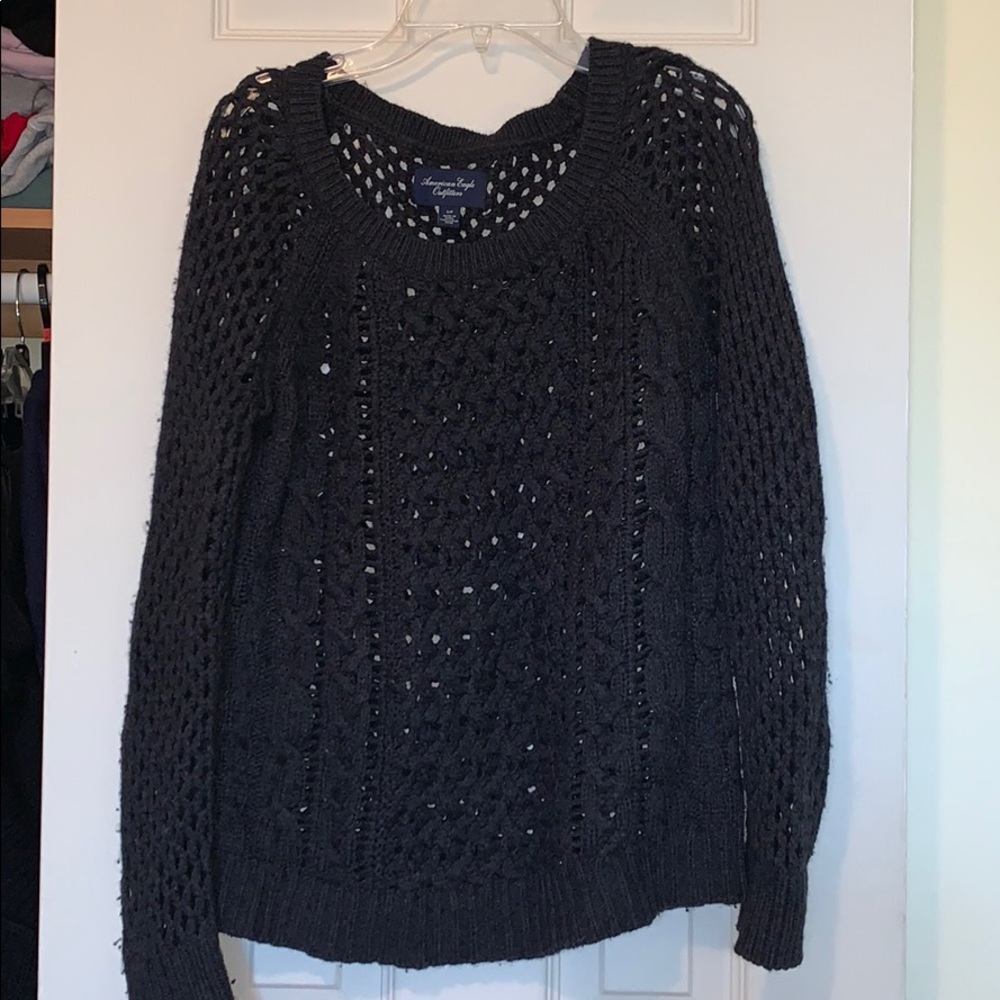 American Eagle Black sweater